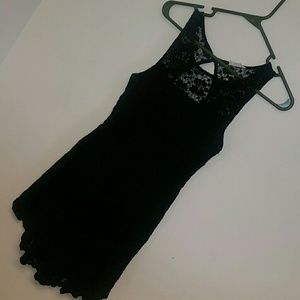 Black lace Misope dress
